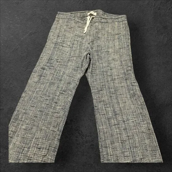 Imogene + Willie Women’s Lounge Pants Medium Drawstring Textured Woven